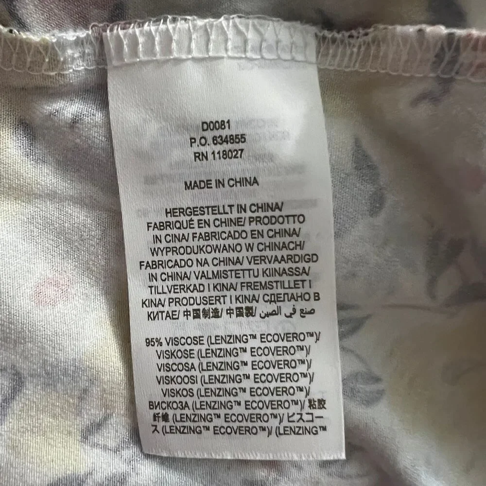 Boden Floral Midi Dress NWT US 6 EcoVero Viscose Spring Cottagecore